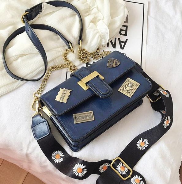 

New Crossbody Bag Two Shoulder Straps Small Flap Chain Shoulder Bags Ladies Handbags Top Quality PH-RG2061843