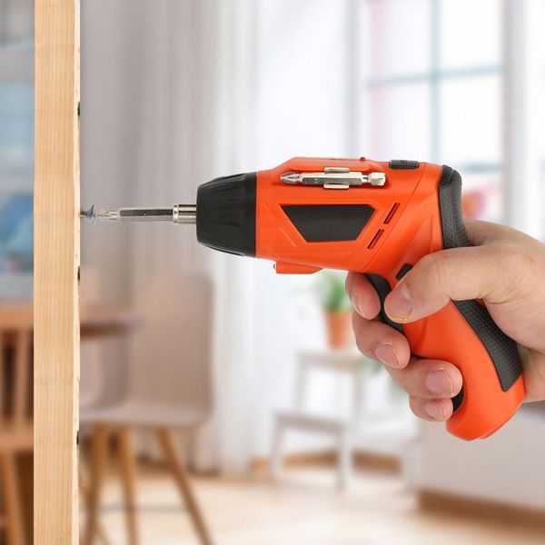 

multi-functional 4.2v usb rechargeable electrical cordless screwdriver tool set household power tool