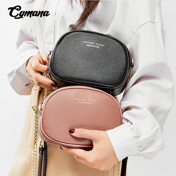 

100% натуральная кожа сумки для женщин 2020 мода женщины crossbody сумка цепи мини сумка посыльного сумки небольшой повседневный