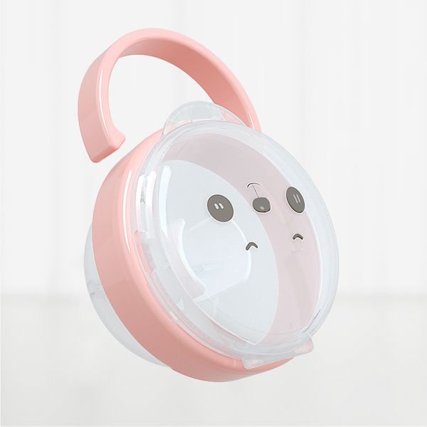 

portable baby pacifier nipple cradle case holder cartoon kids travel storage box soother container holder pacifier dummy box