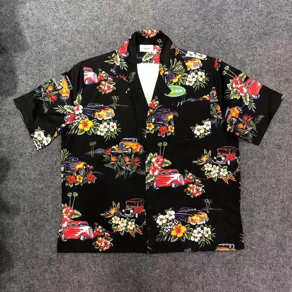 camisa hawaiana mujer