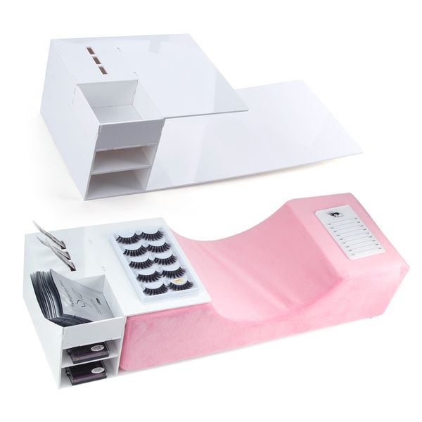 

professional lash pillow eyelash extensions neck pillow ergonomic memory pillows for makeup salon use grafting eyelashes support