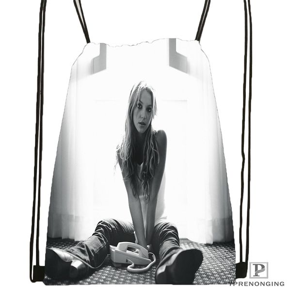 

custom britney pshoot drawstring backpack bag for man woman cute daypack kids satchel (black back) 31x40cm#180531-01-29