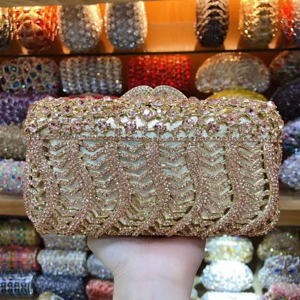

xiyuan 2019 purple luxury diamond crystal evening bag flower clutch party purse for wedding dinner bag women banquet bags