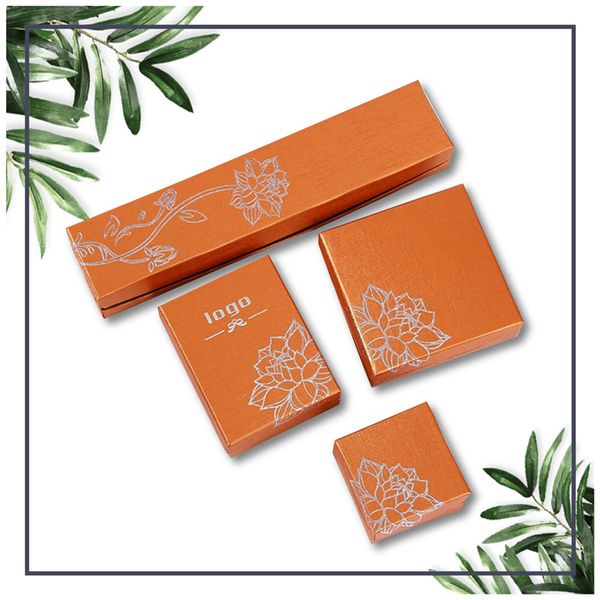 

[ddisplay]lotus orange tiny jewelry box glamour ring boxes wayfair earring small jewelry display personalized necklace package box for girl, Black;white