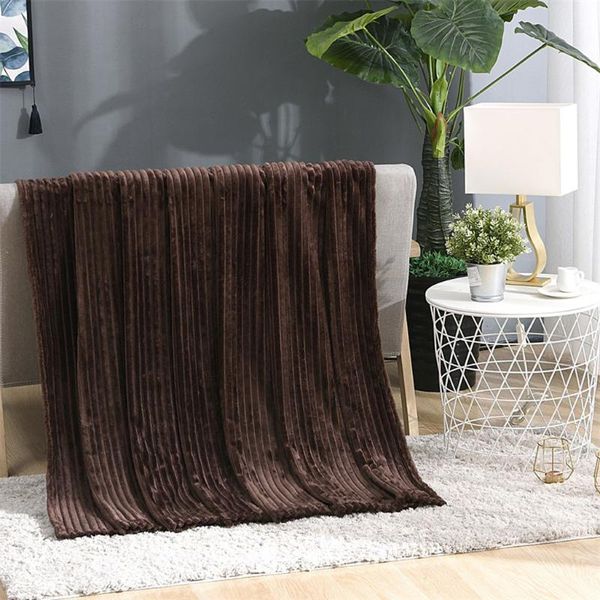 

79x90in flannel blanket soft warm cozy bed blanket plush sofa throw