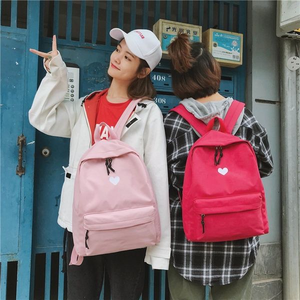 

2020 new women's fashion backpack casual wild lady backpack korean simple lady