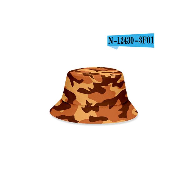 

new camouflage fisherman hat 15 colour and kids spot supply army basin hat sun visor outdoors bucket hat 3d print logo, Blue;gray