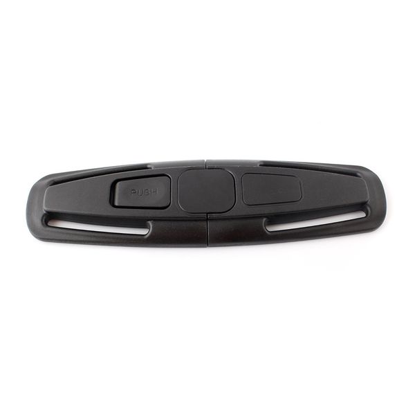 

car safety seat strap belt harness chest clip safe buckle for baby (black