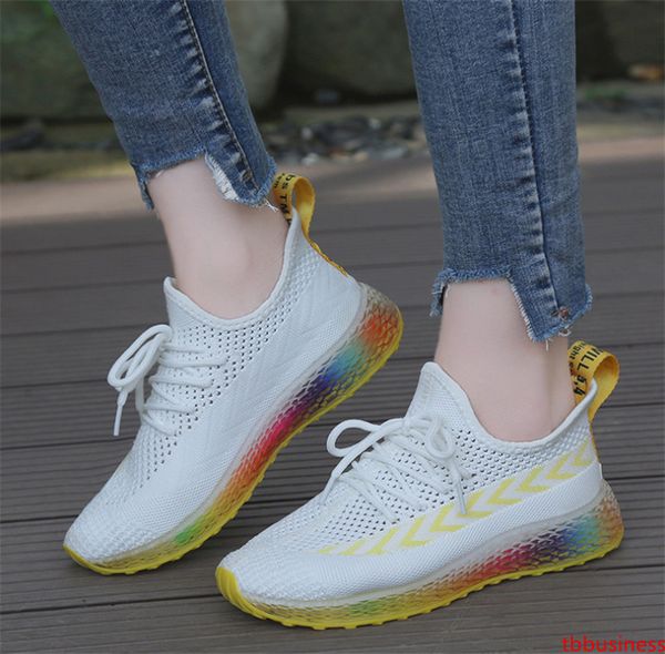 

wholesale ladies sneakers s summer breathable wild yards lightweight fashion casual women shoes 36-39