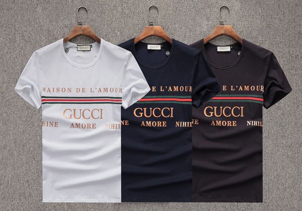 

2020 summer mens designer t shirts men's hair stylist t-shirt men's hair stylist t-shirt designer casual short-sleeved fashion pri, White