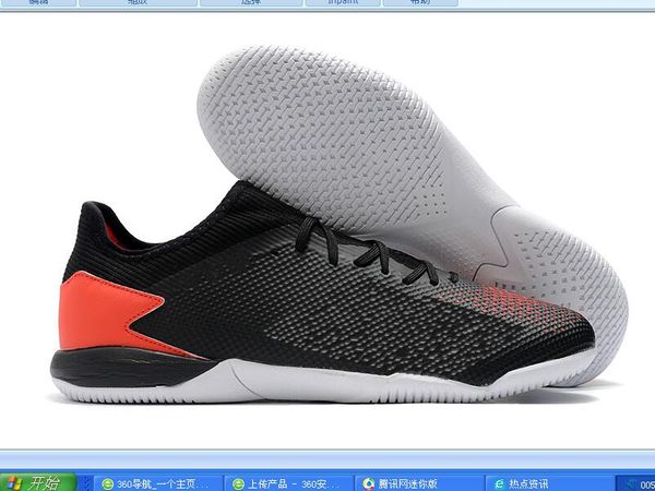 

2020 md predator 20.3 laceless tf 39-45 black red waterproof flyknitting tiempo legend 8 elite fg39-45 outdoor shoes
