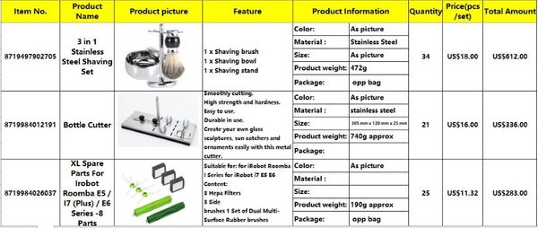 

Total 330 pc item pl kindly check the picture item 20190627 update