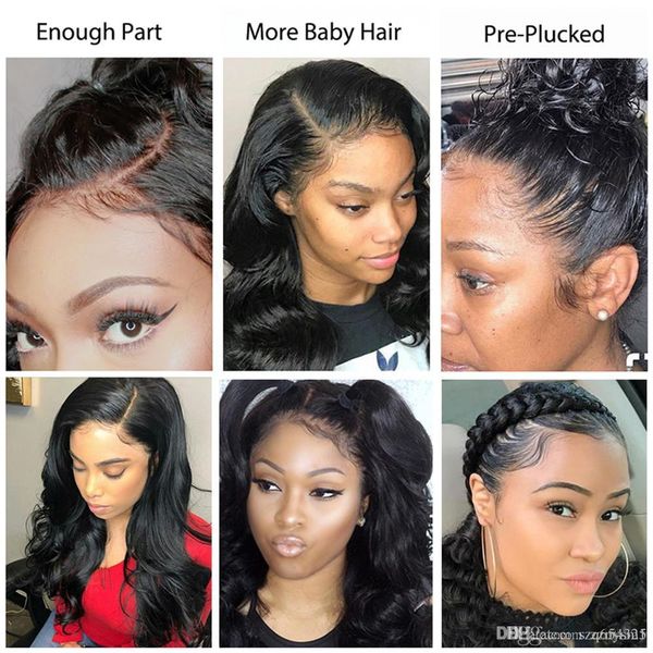 

волнистые полный парик человеческих волос шнурка для чернокожих женщин девственница перуанский волна воды парики фронта шнурка естественная, Black