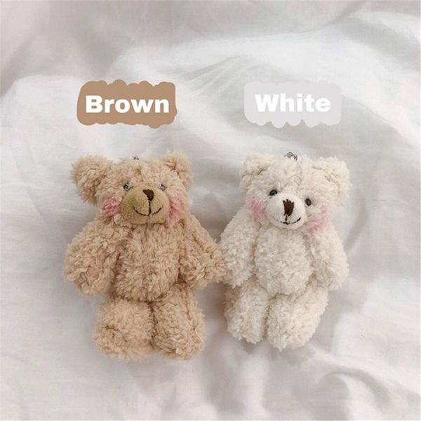 

mini joint bear stuffed plush toys 4.5in cute tedy bears pendant