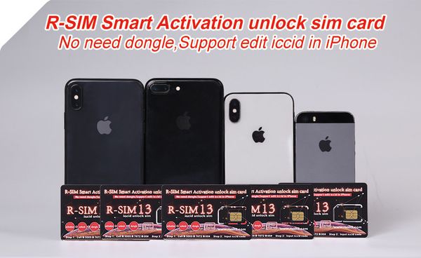 

Новая RSIM 13 разблокировка карты R-SIM 13 Smart активация разблокировка 3 в 1 Sim-карты, подд