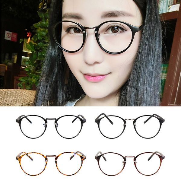 

new style men women optical glasses clear lens eyewear retro eyeglassess, White;black