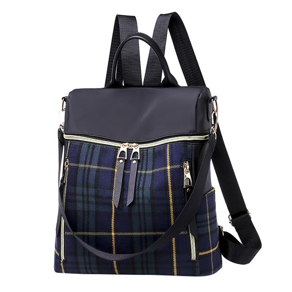 

women's fashion backpack waterproof nylon bag anti-theft femme mochila female shoulder bag leisure casual travel bags for school