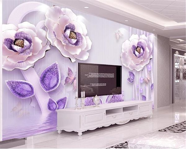 

3d обои для кухни флауэри фантазия лебединое озеро home decor гостиная спальня wallcovering hd обои
