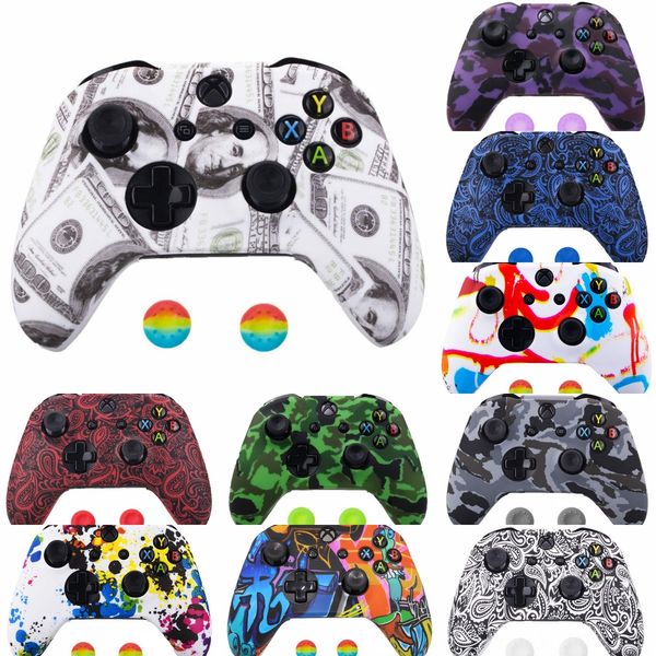 

ewugq tiger skull soft touch лицевая панель one, передний корпус контроллер чехол для xbox one s для xbox cover x shell - sxoft22x