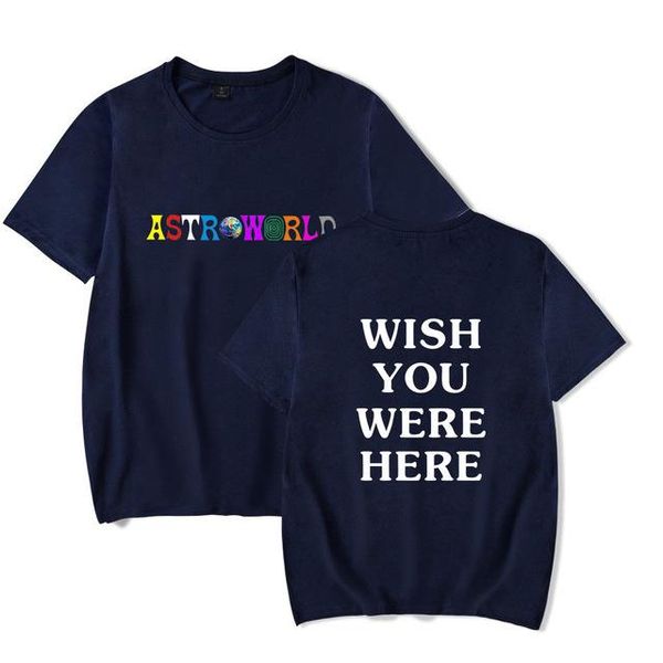

you fashion hip women t shirt men travis hop astroworld t-shirts harajuku wish new were here tees scotts print letter bmuib, Black