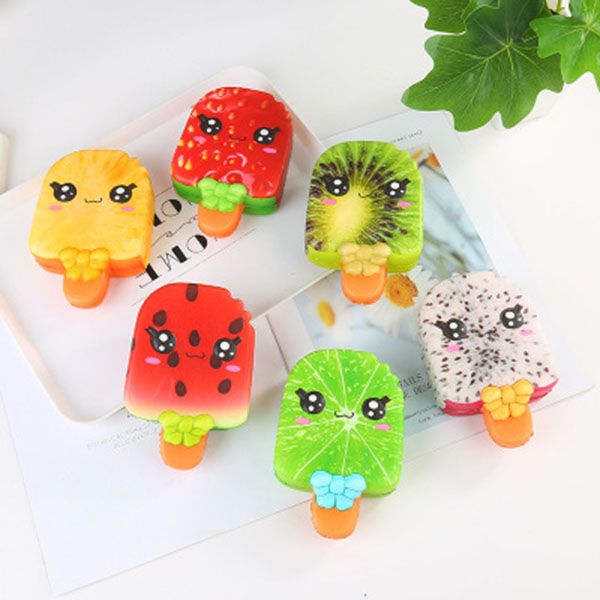 

2020 прямые продажи новая декомпрессия игрушка 6 шт набор медленный отскок имитации мороженого pu декомпрессия игрушка завод