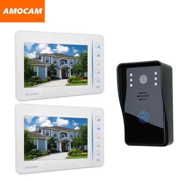 7 Inch Touch Screen Video Door Phone Intercom Doorbell System Wired Video Doorphone Speakerphone Support 4 7 Inch Touch Screen Video Door Phone Intercom Doorbell System Wired Video Doorphone Speakerphone Support 4