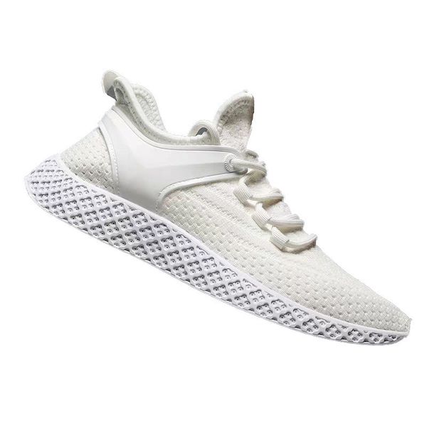 

2020 spring and autumn new sneakers trend comfortable flat heel casual shoes couple white breathable shallow mouth running shoes, Black