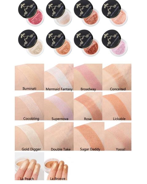 

EPACK Джеки Айна Алмаз свечение порошок художник Кутюр маркер Bronzers тени для век Ilumina