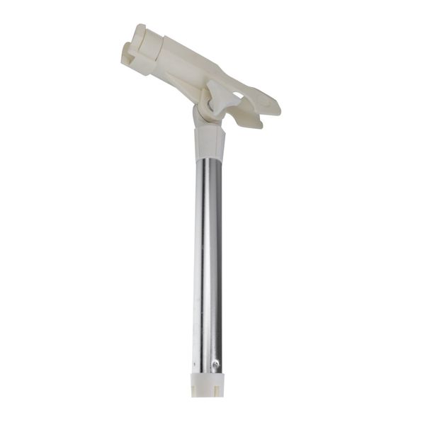 

angle adjustable single outrigger rod holder boat fishing rod pole rack tube