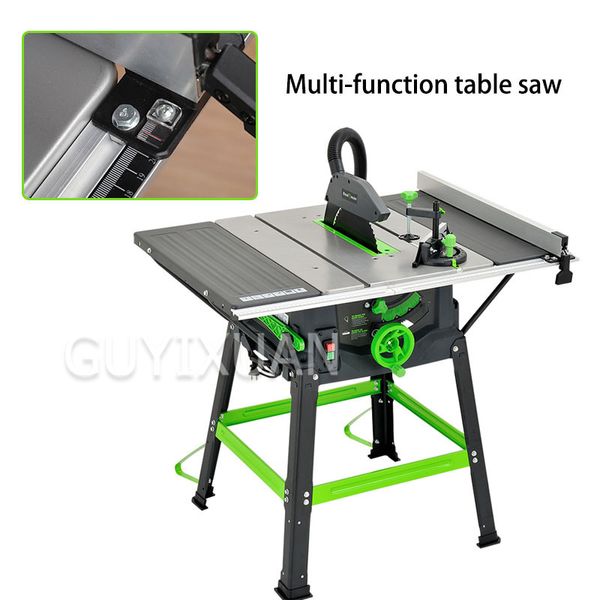 

10 inch woodworking multi-function table saw multipurpose iron aluminum plastic cutting machine miter saw