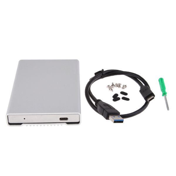 

2.5inch external hard drive enclosure case usb3.0 to type-c for hdd/ssd