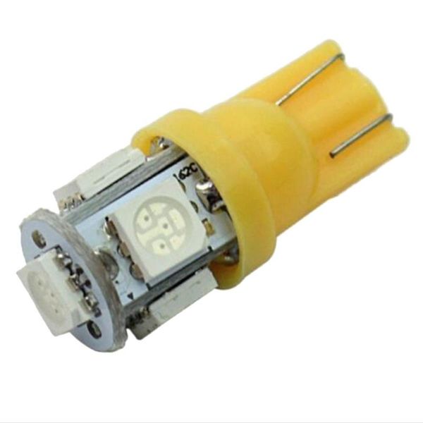 

50x янтарный желтый t10 5smd led интерьер купол карта лампочка w5w 168 194 2825