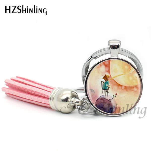 

2019 fashion the little keychain bohemian jewelry silver tassel keyring little key chain gifts for women men tak--08, Slivery;golden