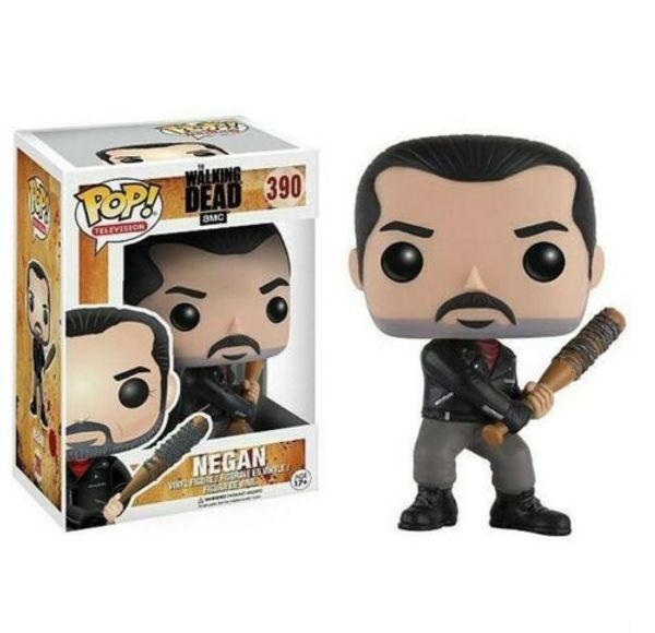 

funko pop 390# negan the walking dead collection model kids toys
