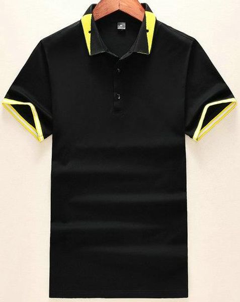 

европейский американский модельер мужские дикие мужские рубашки поло из чистого хлопка удобные простые мужские рубашки на открытом воздухе, White;black