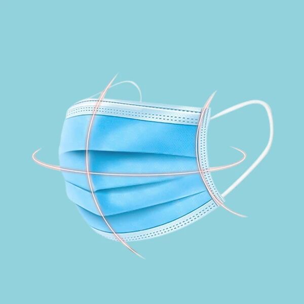 

disposable face mask 3 ply face mask with elastic ear loop disposable earloop face mask