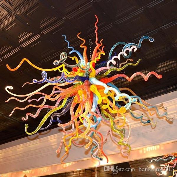 

energy saving light source 100% mouth blown glass art chandelier lighting good price delicate chandelier pendant lamp