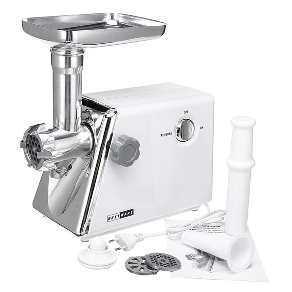 

220v 2800w electric meat grinder stainless steel duty sausage stuffer food processor grinding mincing stirring mixing machine