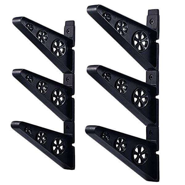 

6pcs longboard wall mount skateboard wall hanger rack