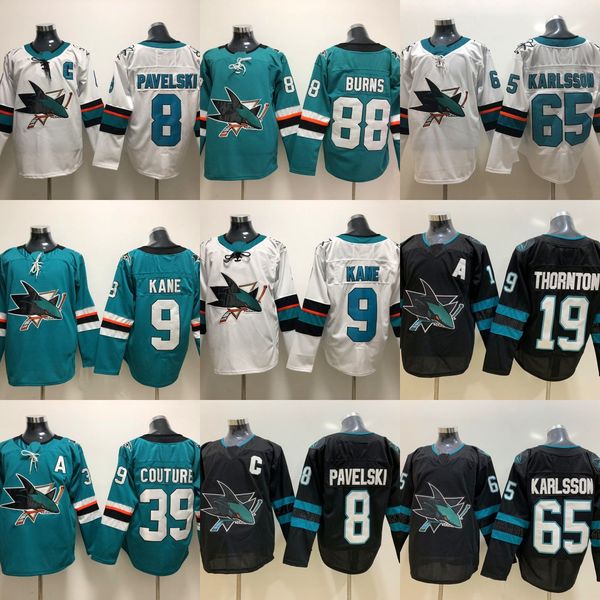 

9 Evander Kane Jersey Tampa Bay Lightning 8 Joe Pavelski 19 Joe Thornton 65 Erik Karlsson 88 Brent Burns 39 Logan Couture Hockey Jerseys