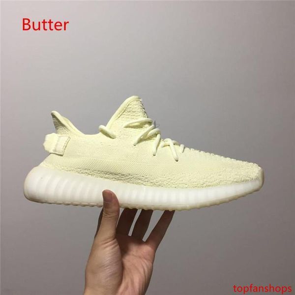 

2019 kanye west static sesame butter v2 semi frozen yellow beluga 2.0 orange zebra black red running shoes size 36-48