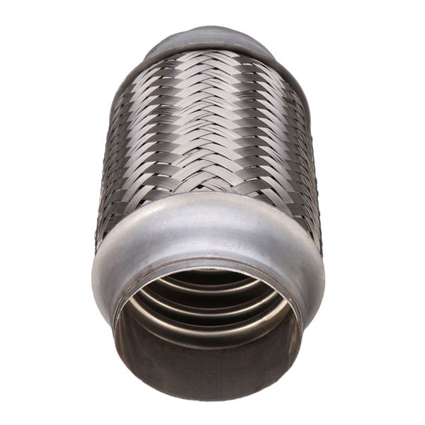 

2.36\"x6\" exhaust flexible repair single pipe tube flex 60mmx150mm new steel