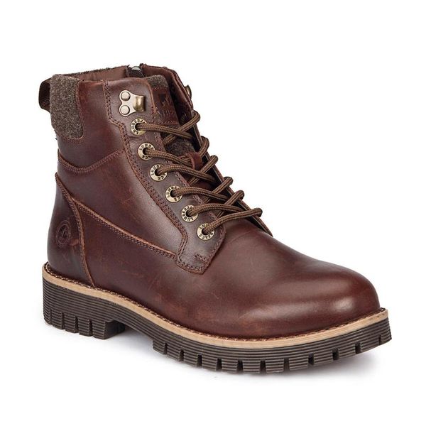 

flo mero brown men boots lumberjack, Black