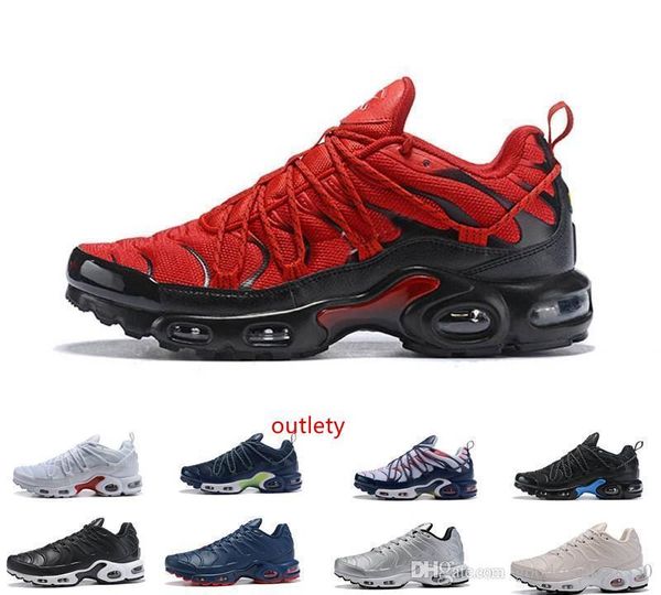 

2019 wmns plus tn se outdoor shoes men mens black red white triple outdoor running shoe sneakers size 36 to 45