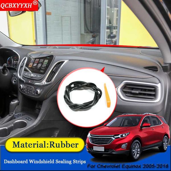 

car-styling anti-noise soundproof dustproof car dashboard windshield sealing strips accessories for equinox 2005-2018