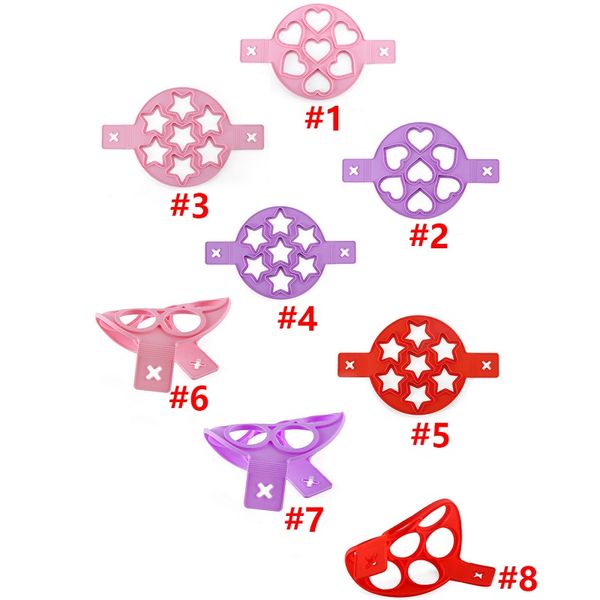 

machine silicone seven-hole mold environmental frying kitchen diy safety material protection hygiene stars round pancake egg ifceo