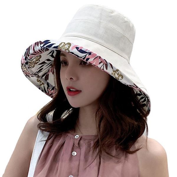 

reversable dress women lady foldable fisherman bucket sun hat