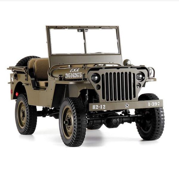 

rc car 1:6 rochobby 2.4ghz 2ch 1941 mb scaler radio control car waterproof vehicle models fully proportional toys for children