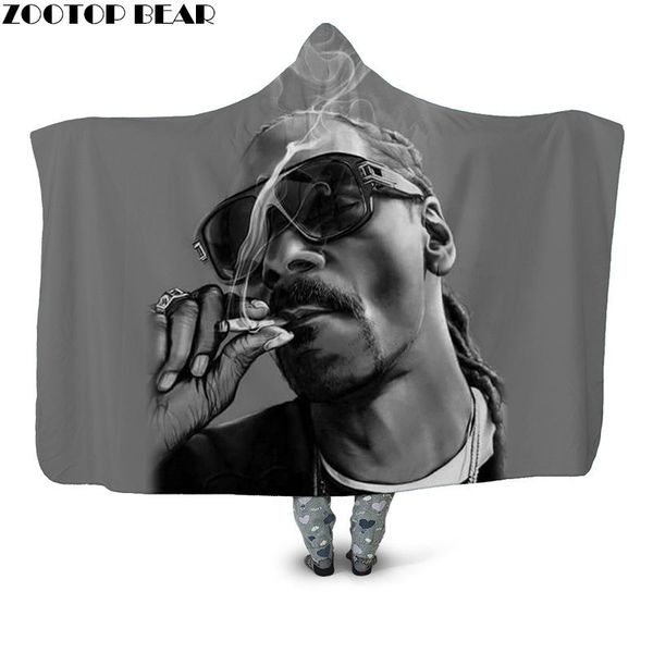 

звезда мальчик носимое одеяло пользовательские фото флисовое одеяло аниме 3d печати диван с капюшоном для взрослых zootopbear